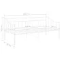 Gestell für Schlafsofa aus weißem Metall, 90 x 200 cm von vidaXL, Betten und Lattenroste - Ref: Foro24-324774, Preis: 160,36 ...