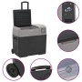 Black and gray polypropylene refrigerator with wheels and handle 50 L by vidaXL, Refrigerators - Ref: Foro24-51783, Price: 30...