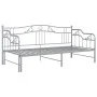 Gray metal removable sofa bed frame 90x200 cm by vidaXL, Beds and slatted bases - Ref: Foro24-324766, Price: 173,16 €, Discou...