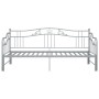 Gray metal removable sofa bed frame 90x200 cm by vidaXL, Beds and slatted bases - Ref: Foro24-324766, Price: 151,20 €, Discou...