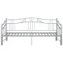 Gray metal removable sofa bed frame 90x200 cm by vidaXL, Beds and slatted bases - Ref: Foro24-324766, Price: 173,16 €, Discou...