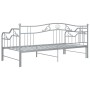 Gray metal removable sofa bed frame 90x200 cm by vidaXL, Beds and slatted bases - Ref: Foro24-324766, Price: 151,20 €, Discou...