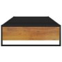 Estructura de cama de metal negra 90x200 cm de vidaXL, Camas y somieres - Ref: Foro24-324813, Precio: 127,06 €, Descuento: %