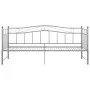 Gray metal removable sofa bed frame 90x200 cm by vidaXL, Beds and slatted bases - Ref: Foro24-324784, Price: 156,78 €, Discou...