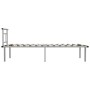 Estructura de cama de metal gris 90x200 cm de vidaXL, Camas y somieres - Ref: Foro24-324822, Precio: 106,09 €, Descuento: %
