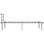 Estructura de cama de metal gris 90x200 cm de vidaXL, Camas y somieres - Ref: Foro24-324822, Precio: 104,56 €, Descuento: %