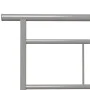 Estructura de cama de metal gris 90x200 cm de vidaXL, Camas y somieres - Ref: Foro24-324822, Precio: 104,56 €, Descuento: %