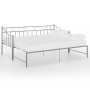 Estructura de sofá cama extraíble de metal gris 90x200 cm de vidaXL, Camas y somieres - Ref: Foro24-324778, Precio: 154,65 €,...