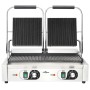 Grill parrilla estriada doble 3600 W 57x30,5x20 cm de vidaXL, Planchas y parrillas eléctricas - Ref: Foro24-50751, Precio: 37...