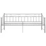 Abnehmbarer Schlafsofarahmen aus grauem Metall, 90 x 200 cm von vidaXL, Betten und Lattenroste - Ref: Foro24-324778, Preis: 1...