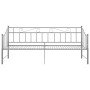 Estructura de sofá cama extraíble de metal gris 90x200 cm de vidaXL, Camas y somieres - Ref: Foro24-324778, Precio: 154,65 €,...