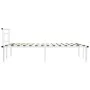 Bettgestell aus weißem Metall, 120 x 200 cm von vidaXL, Betten und Lattenroste - Ref: Foro24-324827, Preis: 85,29 €, Rabatt: %