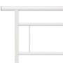 Bettgestell aus weißem Metall, 140 x 200 cm von vidaXL, Betten und Lattenroste - Ref: Foro24-324830, Preis: 86,12 €, Rabatt: %
