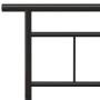 Estructura de cama de metal negro 180x200 cm de vidaXL, Camas y somieres - Ref: Foro24-324835, Precio: 128,25 €, Descuento: %