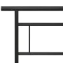Schwarzer Metallbettrahmen 160x200 cm von vidaXL, Betten und Lattenroste - Ref: Foro24-324832, Preis: 139,25 €, Rabatt: %