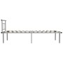 Estructura de cama de metal gris 100x200 cm de vidaXL, Camas y somieres - Ref: Foro24-324825, Precio: 96,30 €, Descuento: %