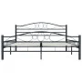 Bettrahmen aus schwarzem Stahl, 180 x 200 cm von vidaXL, Betten und Lattenroste - Ref: Foro24-285290, Preis: 156,28 €, Rabatt: %