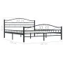 Bettrahmen aus schwarzem Stahl, 180 x 200 cm von vidaXL, Betten und Lattenroste - Ref: Foro24-285290, Preis: 156,28 €, Rabatt: %