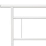 Estructura de cama de metal blanco 160x200 cm de vidaXL, Camas y somieres - Ref: Foro24-324833, Precio: 91,16 €, Descuento: %