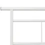 Bettgestell aus weißem Metall, 90 x 200 cm von vidaXL, Betten und Lattenroste - Ref: Foro24-324821, Preis: 73,07 €, Rabatt: %