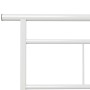 Bettgestell aus weißem Metall, 90 x 200 cm von vidaXL, Betten und Lattenroste - Ref: Foro24-324821, Preis: 73,83 €, Rabatt: %