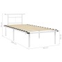 Bettgestell aus weißem Metall, 90 x 200 cm von vidaXL, Betten und Lattenroste - Ref: Foro24-324821, Preis: 73,83 €, Rabatt: %