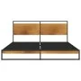 Metal bed frame 160x200 cm by vidaXL, Beds and slatted bases - Ref: Foro24-324866, Price: 128,59 €, Discount: %