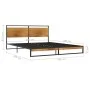 Metal bed frame 160x200 cm by vidaXL, Beds and slatted bases - Ref: Foro24-324866, Price: 128,59 €, Discount: %