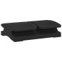 Reposapiés negro 43,5x32,5x10,5 cm de vidaXL, Otomanas - Ref: Foro24-51729, Precio: 26,72 €, Descuento: %