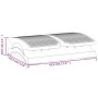 Reposapiés negro 43,5x32,5x10,5 cm de vidaXL, Otomanas - Ref: Foro24-51729, Precio: 26,72 €, Descuento: %
