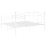 Bettgestell aus weißem Metall, 200 x 200 cm von vidaXL, Betten und Lattenroste - Ref: Foro24-324986, Preis: 110,75 €, Rabatt: %