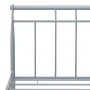 Graues Metallbettgestell 180x200 cm von vidaXL, Betten und Lattenroste - Ref: Foro24-325047, Preis: 150,32 €, Rabatt: %