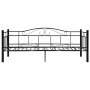 Estructura de cama de metal negro 90x200 cm de vidaXL, Camas y somieres - Ref: Foro24-286135, Precio: 146,75 €, Descuento: %