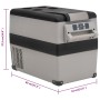 Kühler mit PP- und PE-Griff schwarz und grau 35 L von vidaXL, Kühlschränke - Ref: Foro24-51787, Preis: 435,56 €, Rabatt: %
