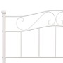 Bettgestell aus weißem Metall, 120 x 200 cm von vidaXL, Betten und Lattenroste - Ref: Foro24-284518, Preis: 138,47 €, Rabatt: %