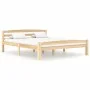 Solid pine wood bed frame 160x200 cm by vidaXL, Beds and slatted bases - Ref: Foro24-322065, Price: 128,41 €, Discount: %