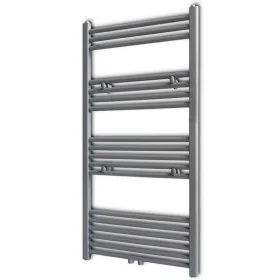 Gerader grauer Badheizkörper 600 x 1160 mm von vidaXL, Heizkörper - Ref: Foro24-141892, Preis: 110,58 €, Rabatt: %