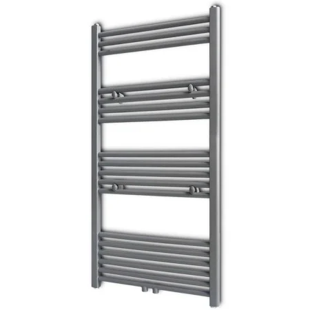 Gerader grauer Badheizkörper 600 x 1160 mm von vidaXL, Heizkörper - Ref: Foro24-141892, Preis: 110,56 €, Rabatt: %
