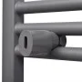 Gerader grauer Badheizkörper 600 x 1160 mm von vidaXL, Heizkörper - Ref: Foro24-141892, Preis: 110,56 €, Rabatt: %