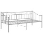 Gray metal sofa bed frame 90x200 cm by vidaXL, Beds and slatted bases - Ref: Foro24-324775, Price: 129,37 €, Discount: %