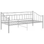 Gray metal sofa bed frame 90x200 cm by vidaXL, Beds and slatted bases - Ref: Foro24-324775, Price: 126,66 €, Discount: %