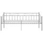 Gray metal sofa bed frame 90x200 cm by vidaXL, Beds and slatted bases - Ref: Foro24-324775, Price: 126,66 €, Discount: %