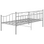 Gray metal sofa bed frame 90x200 cm by vidaXL, Beds and slatted bases - Ref: Foro24-324775, Price: 129,37 €, Discount: %