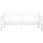 White metal removable sofa bed frame 90x200 cm by vidaXL, Beds and slatted bases - Ref: Foro24-324765, Price: 197,29 €, Disco...