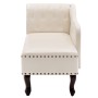 Cremeweißes Tagesbett aus Kunstleder von vidaXL, Tagesbetten - Ref: Foro24-60783, Preis: 423,04 €, Rabatt: %