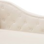 Cremeweißes Tagesbett aus Kunstleder von vidaXL, Tagesbetten - Ref: Foro24-60783, Preis: 423,04 €, Rabatt: %