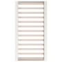 Weißer Massivholzbettrahmen 140x190 cm von vidaXL, Betten und Lattenroste - Ref: Foro24-820717, Preis: 147,23 €, Rabatt: %