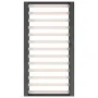 Estructura de cama doble madera maciza gris 135x190 cm de vidaXL, Camas y somieres - Ref: Foro24-820713, Precio: 142,13 €, De...