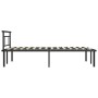 Estructura de cama de metal negro 120x200 cm de vidaXL, Camas y somieres - Ref: Foro24-324826, Precio: 86,14 €, Descuento: %