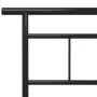 Schwarzer Metallbettrahmen 120x200 cm von vidaXL, Betten und Lattenroste - Ref: Foro24-324826, Preis: 86,18 €, Rabatt: %